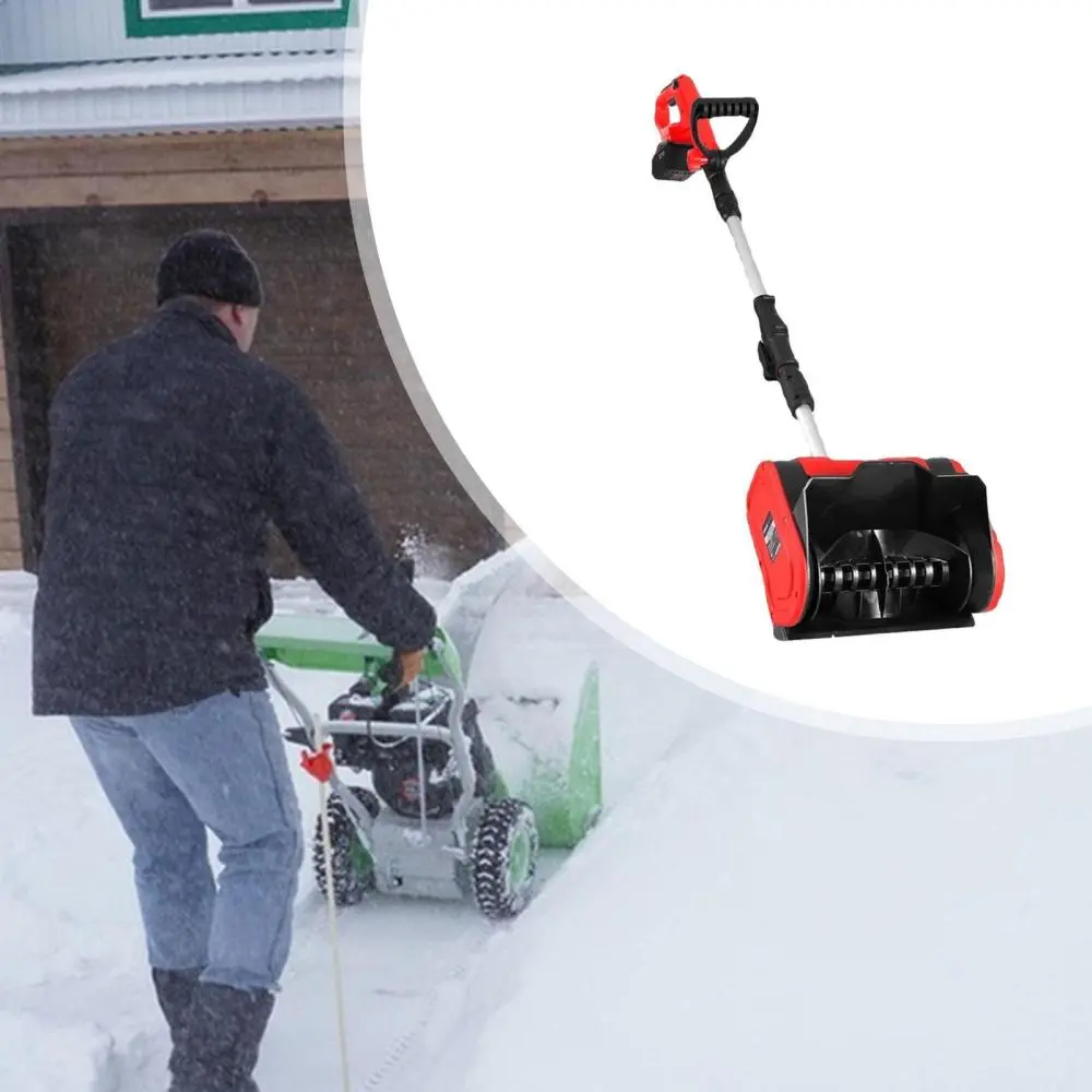 Electric Snow Shovel Snowplow Snow Sweeper for Parking Lots Garden Pavement