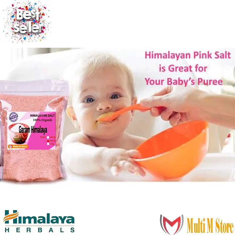 500 Gram Garam Himalaya Kualitas Pilihan| Produk Original | Himalayan Pink Salt Fine 3