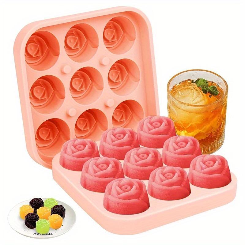 Rose Shaped Ice Cube Mold
