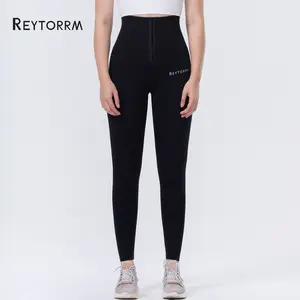 Reytorrm Yoga Legging Celana Olahraga Wanita High Waist Polos Gym&Fitness&Yoga&Running sport Pants.（119BL）