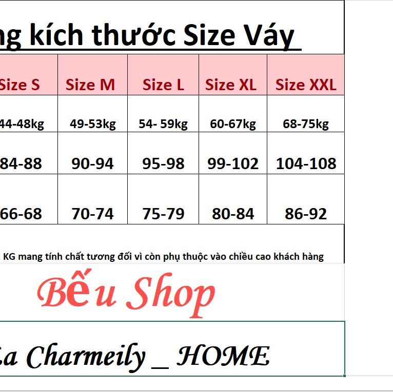 Váy xinh dễ thương Váy chữ A Trơn Nữ Dress Women Màu Đen Khuy 2