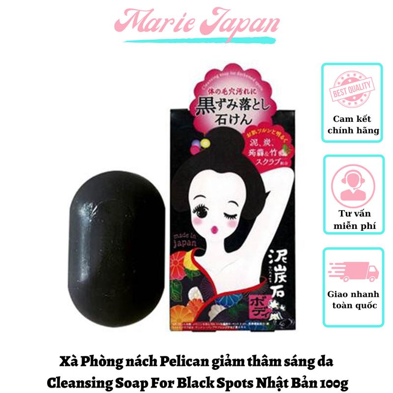   CHE TÊN  Xà Phòng Nách Dưỡng Body Pelican Cleansing Soap For Black Spot 100g 