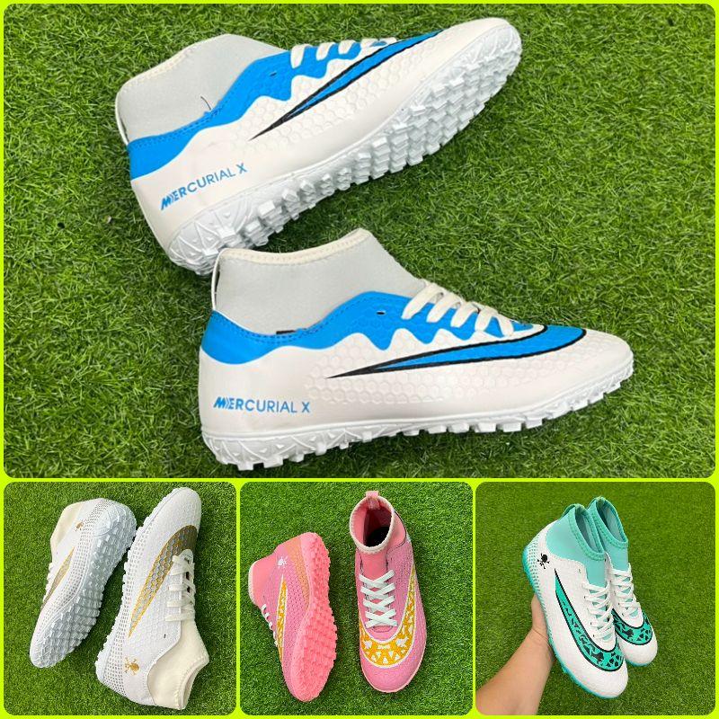 Giày đá bóng cổ cao SUPERFLY_MINO_Dòng ôm chân_may đế_bảo hành [Giày nhỏ tăng lên 1 số]_Sneaker Sport Tập Thể Dục Đá Banh Nam Giày Thể Thao