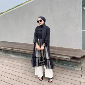 OUTER TILLE DOTTY PREMIUM / OUTER BALLERINA / OUTER KONDANGAN MEWAH Polka Dot Polos Kardigan Cewek Cardigan Wanita Modest Muslim Panjang lebaran OUTER TILLE DOTTY PREMIUM / OUTER BALLERINA / OUTER KONDANGAN MEWAH Polka Dot Polos Kardigan Cewek Cardigan Wanita Modest Muslim Panjang lebaran