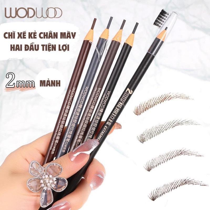 Chì Xé Kẻ Chân Mày WODWOD Cứng Phẩy Sợi Dùng Cho Trang Điểm