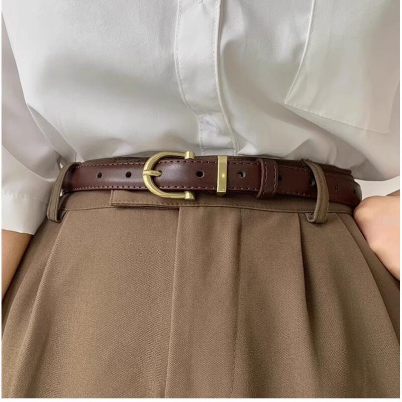 Product Introduction of Quần Jean Nữ, Thời Trang Và Dễ Phối Đồ Đồ Trang Trí Tinh Xảo, Màu Đen, Thắt Lưng Mới Hợp Xu hướng Thích Hợp Cho Phụ Nữ Túi Trống Du belt  man 2