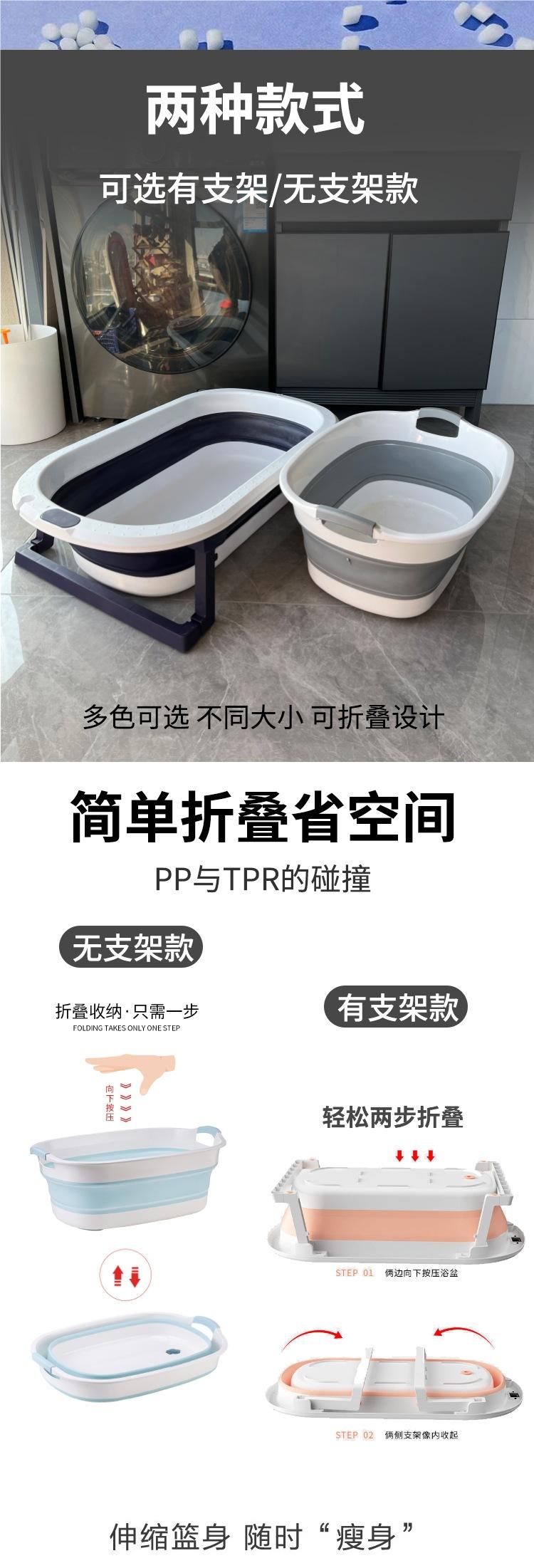 Product Introduction of Hot Sale 2025 Pet Bath Tub Cat Bathtub Dog Small Dog Bath Bucket Cat Bath Basin Wash Cat Basin Foldable 1