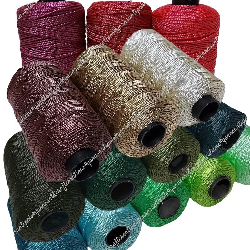 YARNS ART: POLYPROPYLENE TWISTED ROPE/ STRING 2MM - TikTok Shop Philippines
