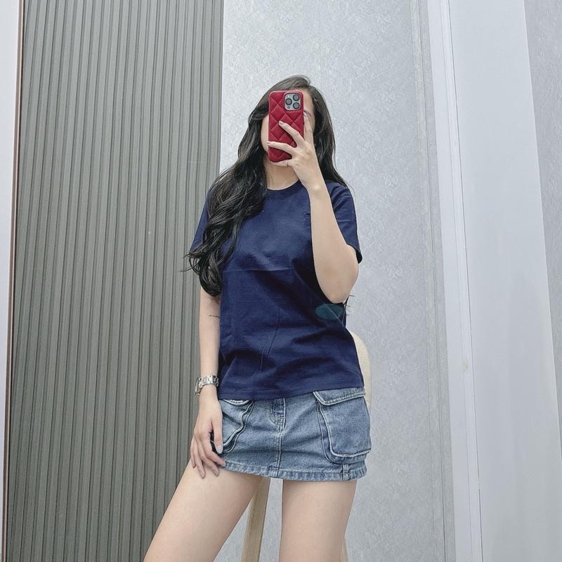 Áo Thun Nữ Baby Tee BASIC chất thun cotton 2