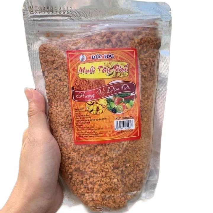￼Muối tôm Tây Ninh Đức Hải 500g hạt to siêu thơm ngon 0