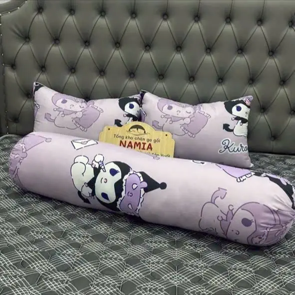 Combo 2 Ruột Gối  Đầu,1 Gối Ôm poly cotton mềm mại, êm ái 4
