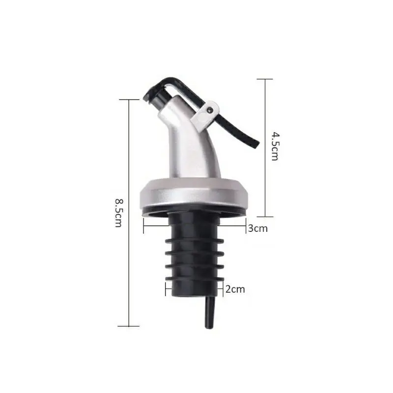 Oil Bottle Cap Leak-proof Bottle Flip Cover Kitchen Oil Pour Spouts Bottle Dispenser