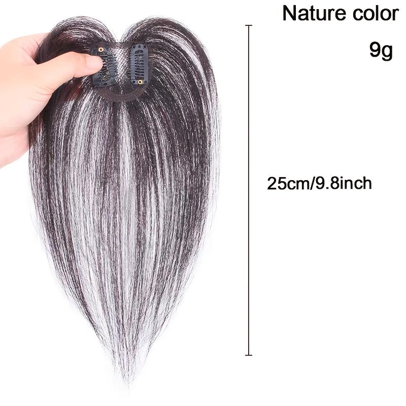 Product Introduction of Luxurious Real Topper for Women - Invisible, Seamless Hair Volume Boost, Straight Style, Comfortable Fit with Secure Attachment, Invisible Hair Boost | Undetectable Hairpiece | Secure Fit Design, Hair Accessories 9