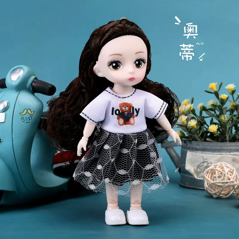 Búp Bê Barbie Trẻ Em, 17cm, Phong Cách Ngây Thơ, Cô Gái BJD, Chân Thật, Thích Hợp Làm Đồ Chơi Trẻ Em, Còn Hàng, Kiểm Tra Của Tôi, Bán Chạy 7