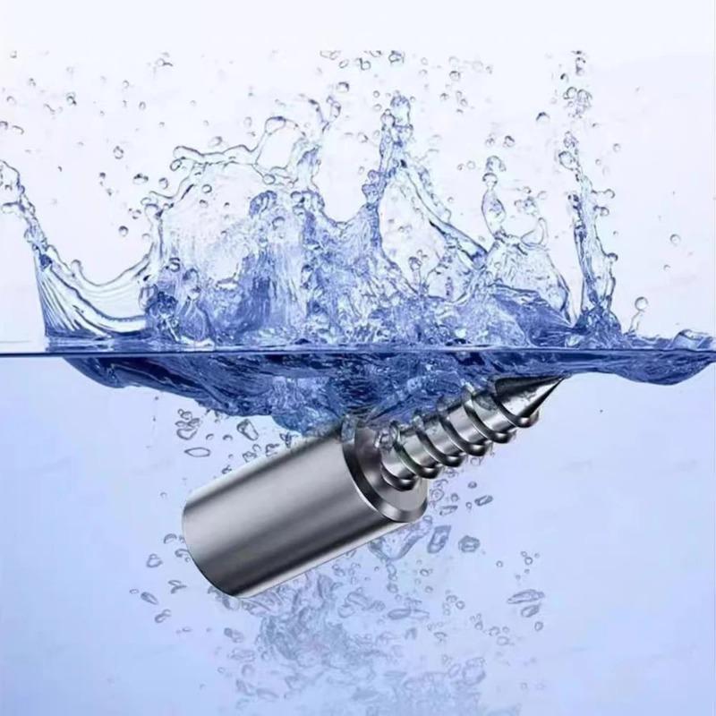 Product Introduction of 10Pcs Cross Self-tapping Screw Cabinet Board Screws with Rubber Sleeve Nonslip Partition Nail Laminate Support Furniture Tools 22
