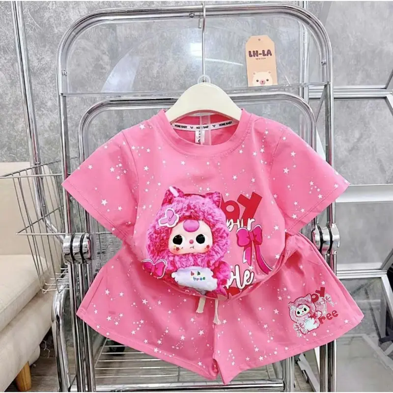 Combo 3 bộ baby three cho bé gái 9-42kg hàng chất cotton su/ siêu 2025 + tặng combo  3 Quần chip cho bé gái  G2013 3