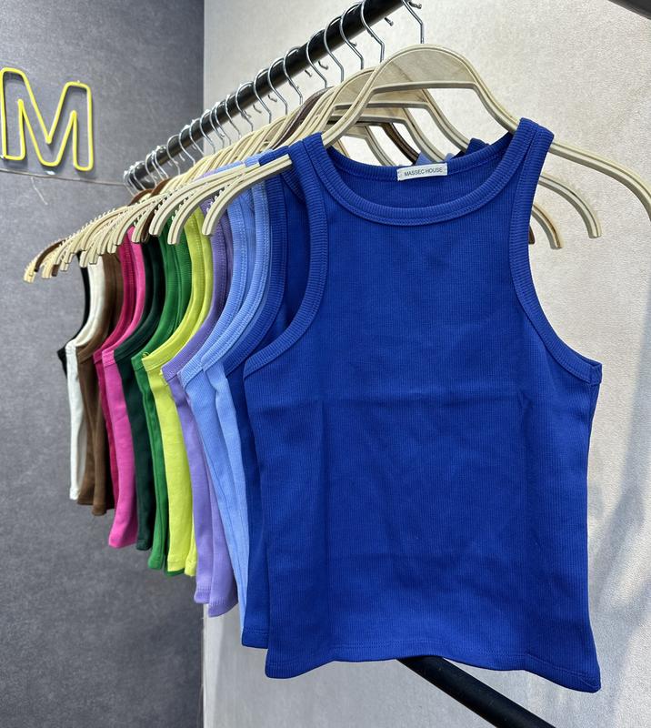 Áo Ba Lỗ Nữ Dáng Dài MASSEC form ôm, Áo balo khoét vai chất thun gân Cổ Tròn Women -  A18