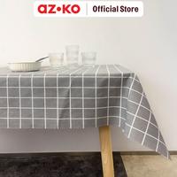 Gambar FORHOM 145X320 CM TAPLAK MEJA PVC CHECKER - ABU-ABU dari AZKO ID Kota Administrasi Jakarta Barat 1 Tokopedia