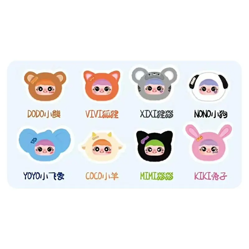 Bộ Sưu Tập Nhồi Bông Túi Nghịch Ngợm Nhỏ Của YAYA, Búp Bê Nhồi Bông Ba Mù Hộp, Thích Hợp Cho Bé 8