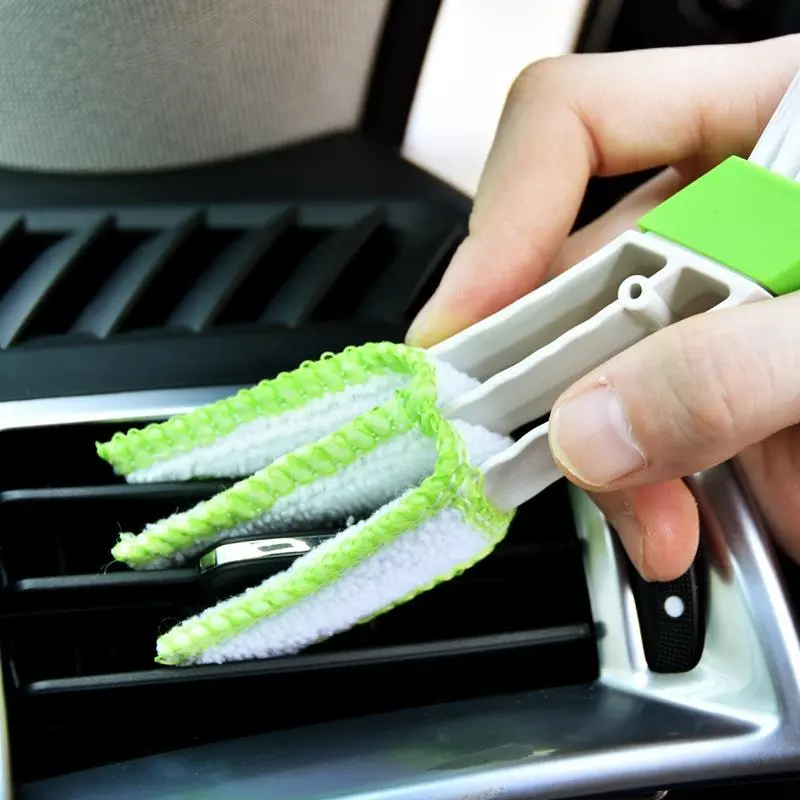 【BBTZH】 Chổi cọ quét bàn phím máy tính laptop, chổi quét bụi ô tô góc rảnh khe hở cửa sổ 6