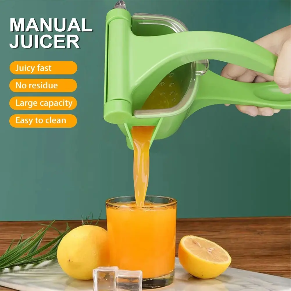 JUMBO peras jeruk Alat Peras Buah Manual Ukuran Jumbo Bahan Plastik Alat Penekan Pemeras Pembuat Minuman Jus Buah Jeruk Lemon Hand Pressed Juicer Lime Squeezer Praktis