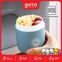 Gambar (Promo Terbatas) Goto [COD] Lulu Thermos Soup Tempat Sup Makanan Tahan Panas Stainless Steel - BLUE dari Goto Living Kota Tangerang 5 Tokopedia