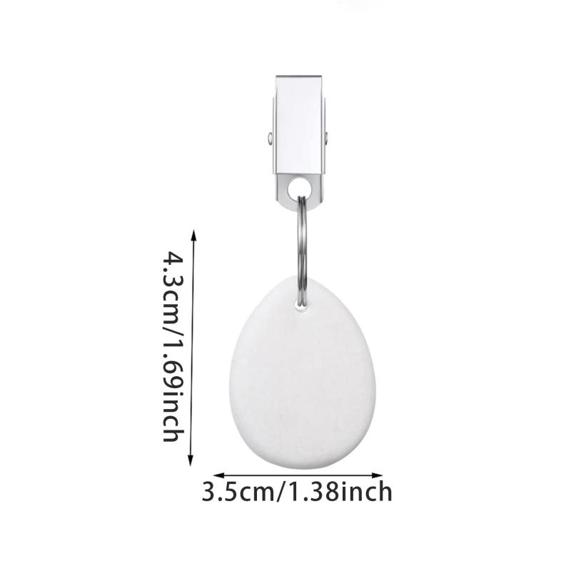 Product Introduction of 8PCS Tablecloth Pendant Tablecloth Clip Droplet Shaped Oval Hanging Tablecloth Pendant Tablecloth Clip Pendant Tablecloth Clip 0