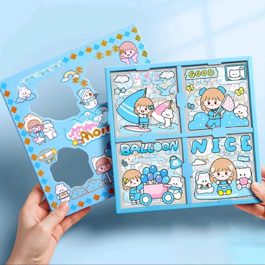 PROMO Pretty Sticker Momo 1 pack isi 100 Lembar Pcs Stiker Box Momo ...