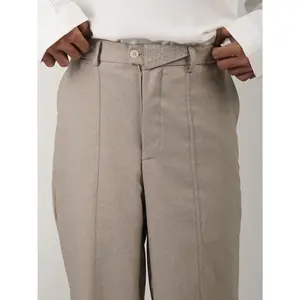 HANEUM - Loose Pleated Pants - Celana Versi Ankle | Celana Panjang Loose Fit