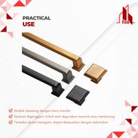 Gambar FIXA - Tarikan Gagang Handle Laci Lemari Stainless Knob Pintu Laci Kabinet - Hitam, Knob dari Fixa Hardware Kota Administrasi Jakarta Barat 4 Tokopedia