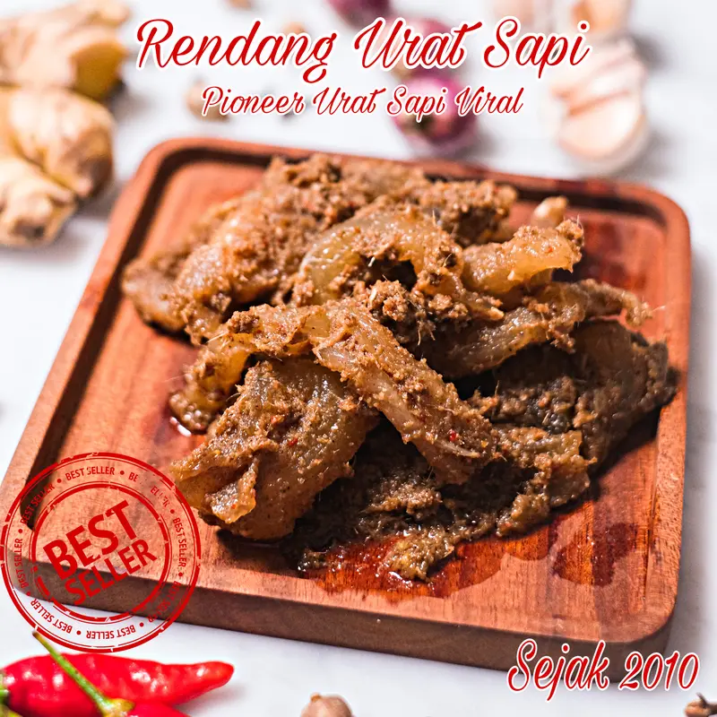 Rendang Urat Kaki Sapi Khas SumatraRasa 5