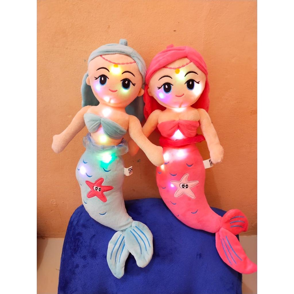 Boneka Karakter Putri Duyung Mermaid Toys Dolls Mainan Anak Perempuan Halus Lembut