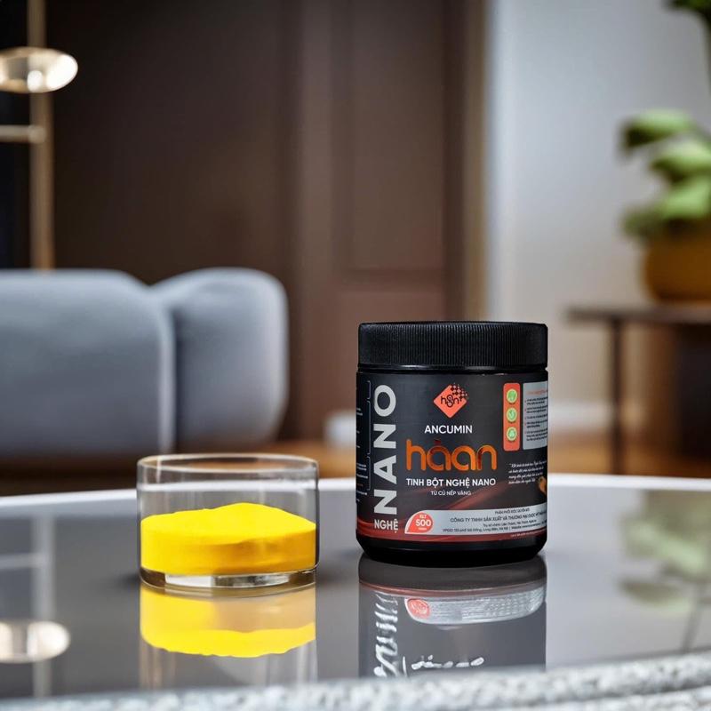 Tinh bột nghệ nano hà an - tinh bột nghệ nano hà an