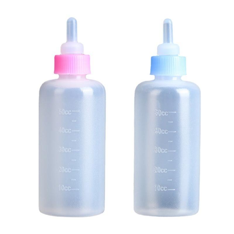 Product Introduction of 60ml Pet Milk Bottle Set Pet Silicone Milk Bottle Dog and Cat Feeding Water dispenser Pet Supplies 17