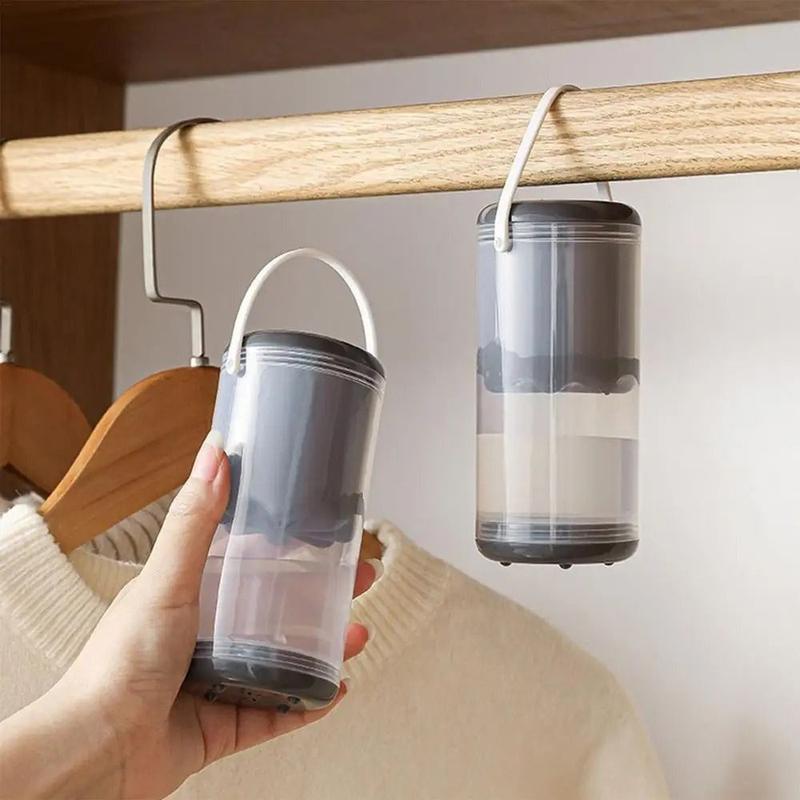 Product Introduction of Portable Hanging Dehumidification Box Reusable Anti-Mold Water Dehumidifier Water Collector Strong Water Absorption Effect Deodorate Moistureproof Canisters Household 12