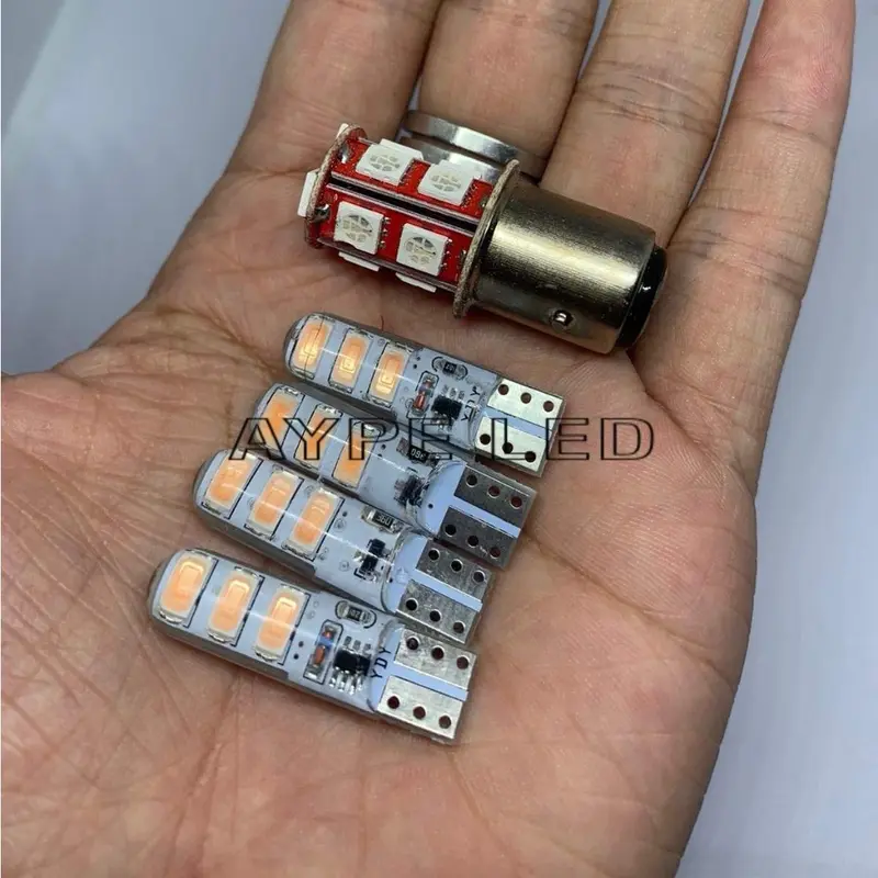 Paket Combo Hemat Lampu Stop 13 Led Plus 4 Pcs Sein Jelly Non kedip / Diam Universal | Bisa buat semua motor 3