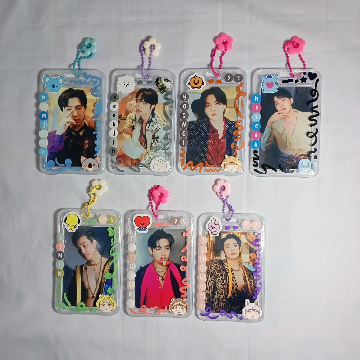 Photocard Holder Deco BTS Weverse Magazine Memories Proof