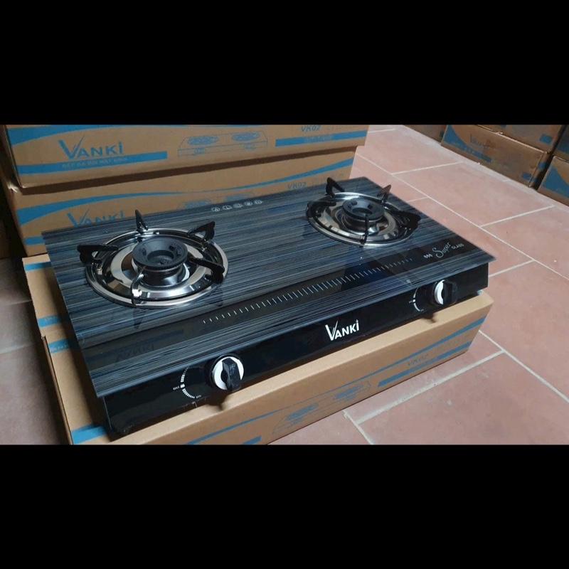 Bếp gas đôi vanki kính cường lực cao việt nhật 1