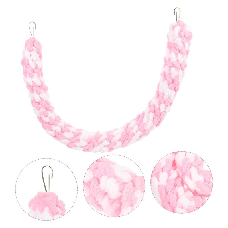Product Introduction of HG 1PC Totority Hammock Swing Ferret Toys Sugar Glider Toys, Hamster Toy Cage Rat Rope Toy Sugar Glider Toy Bird Rope Perch Swing Toy for Climbing/Exercising Hammock Swing Ferret Toys 25