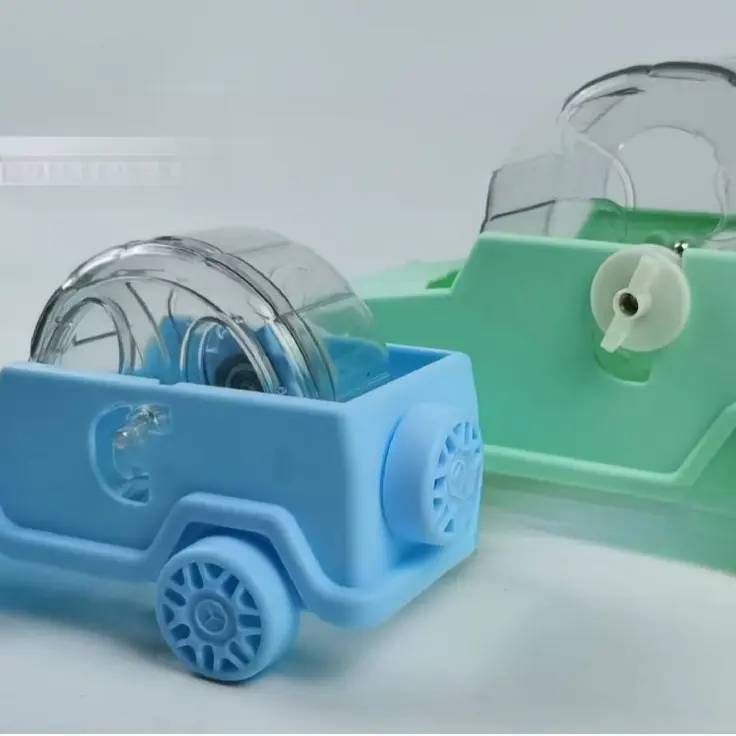 Hamster Exercise Wheel, Golden Hamster Car-Shaped Silent Running Wheel Toy