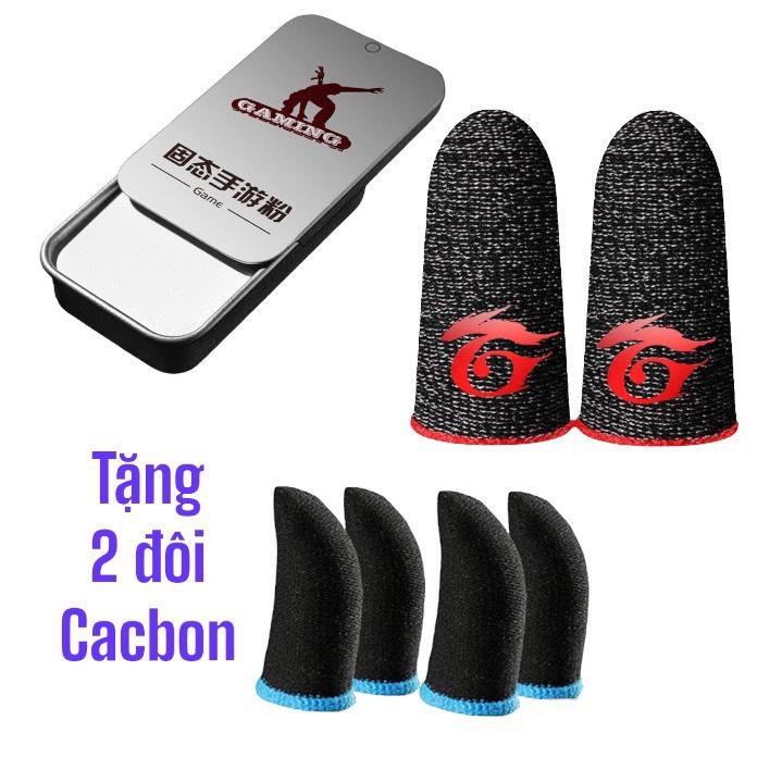 Product Introduction of Combo Phấn + Bao Tay Chơi Game Chống Mồ Hôi Tay - Phấn Chống Nước Cao Cấp - Giá Hạt Dẻ - TẶNG KÈM 2 ĐÔI BAO TAY tay  cam 6