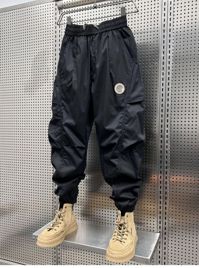 Product Introduction of Quần Jogger, Thương Hiệu Thời Trang Mới Mùa Hè Cho Nam, Phong Cách Hàn Quốc, Dễ Phối Đồ, Chất Liệu Pu, Quần Yếm Đẹp Trai, Túi Rộng Lớn, Quần Harem Ngoài Trời Menswear Pants 6