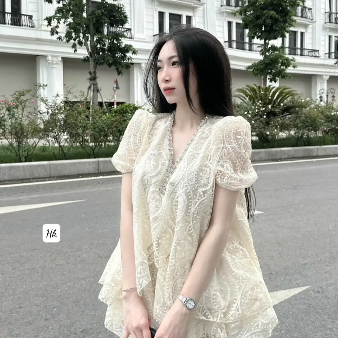 ￼Set Đồ Nữ Vải Ren Dệt Thổ Cẩm Thời Trẻ Trung Mặc Cực Kỳ Thoải Mái Nhưng Vẫn Thời Trang Ngày Hè Women Áo ( CÓ BIG SIZE 65KG)