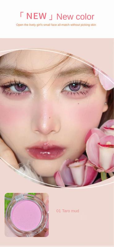 Product Introduction of Korea Monochrome Blush Peach Rose Pink Cheek Tint Powder Natural Lating Matte Face Makeup Red Contour Shadow Palette Cosmetics 17