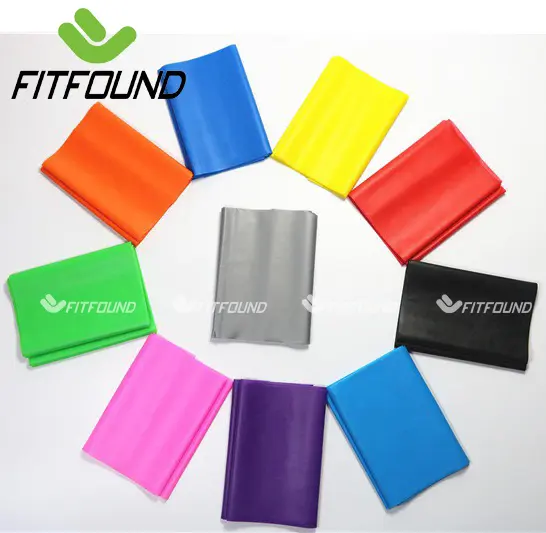 Thera Band- Dây Cao Su Kháng Lực Bản Thun  Đàn Hồi  Tập Gym Yoga Pilates Thể Lực Dài 1.5M-2M 7