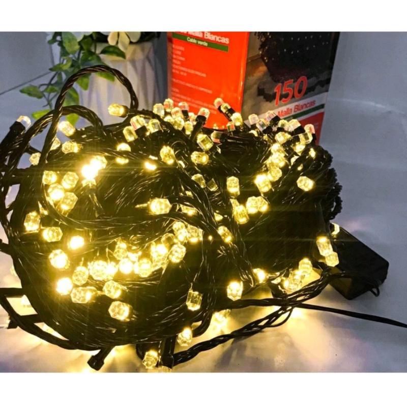 50M Đèn Nháy Dây Led Trang Trí Ngoài Trời Siêu Chống Nước Lựa chọn hoàn hảo để trang trí Tết và Noel đè n 1