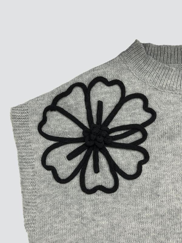 Women's Floral Pattern Sweater, Casual Jumper for Summer, Fashion Women's Knitwear for Daily Wear, Tops 6
