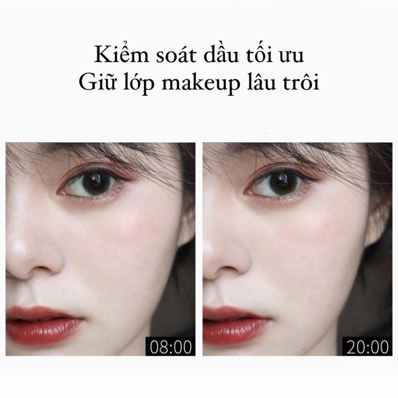 Xịt Khóa Nền HUNMUI Có Nhũ Khóa Lớp Trang Điểm Dưỡng Âm Bắt Sáng Make Up Fixer Spray Star Flash Nội Địa Trung 6