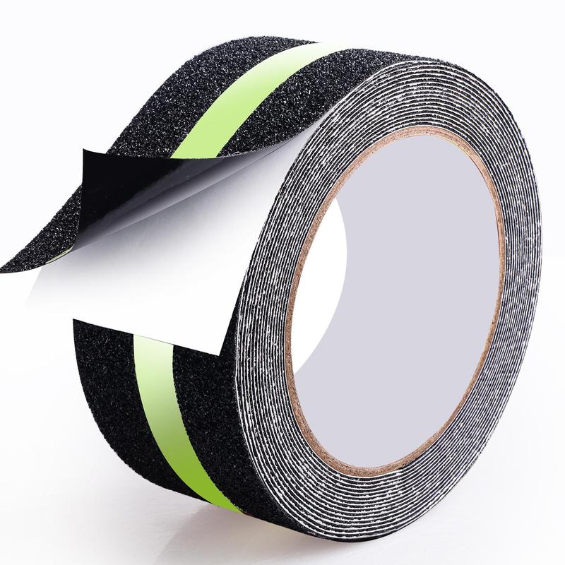 Luminous Self Adhesive Safety Anti Slip Tape, Reflective Tape with High Traction Gravel, Universal Tape for Indoor & Outdoor Stairs, Home Accessories 4