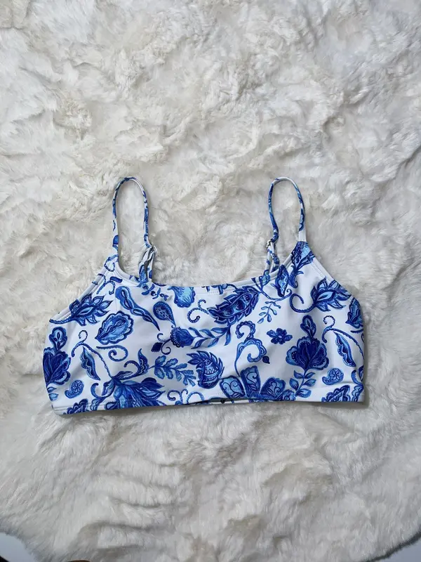 Two-Piece Set Women's All Over Print Bikini Set, Casual Fashion Chic Swim Top & Swim Bottom Two-piece Swimsuit for Beach Holiday Vacation, Ladies Swimwear for All Seasons 3